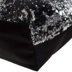 Pre Owned حقيبة يد سالفاتوري فيراغامو فيونكة فارا نايلون و ترتر أسود