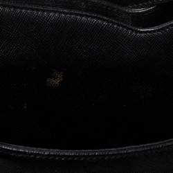 Salvatore Ferragamo Black Leather Hobo