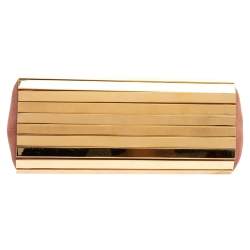 Pre Owned Salvatore Ferragamo Pink Suede and Metal Mini Sofia Top Handle Bag