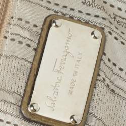 Pre Owned حقيبة سالفاتورى فيراغامو يد علوية سوفيا جلد خضراء زيتونية