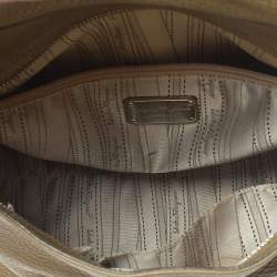 Pre Owned حقيبة سالفاتورى فيراغامو يد علوية سوفيا جلد خضراء زيتونية