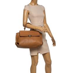 مملوكة مسبقًا حقيبة سالفاتورى فيراغامو يد علوية سوفيا جلد بنيه