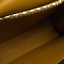 Pre Owned Salvatore Ferragamo Tri Color Leather Marisol Top Handle Bag