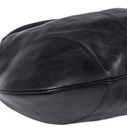 Pre Owned Salvatore Ferragamo Black Leather Tote