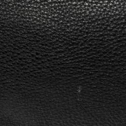 Pre Owned Salvatore Ferragamo Black Leather Fanisa Hobo