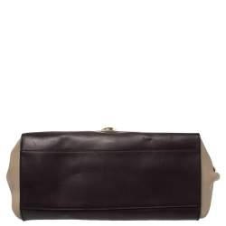 Salvatore Ferragamo Multicolor Leather Large Sofia Top Handle Bag