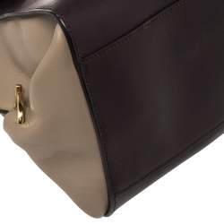 Salvatore Ferragamo Multicolor Leather Large Sofia Top Handle Bag