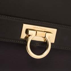 Salvatore Ferragamo Multicolor Leather Large Sofia Top Handle Bag