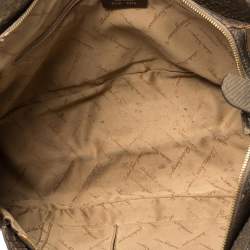 Salvatore Ferragamo Gold Python Shoulder Bag