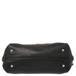 مملوكة مسبقًا Salvatore Ferragamo Black Leather Medium Sofia Top Handle Bag