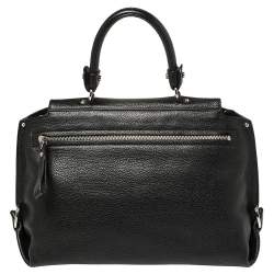 مملوكة مسبقًا Salvatore Ferragamo Black Leather Medium Sofia Top Handle Bag