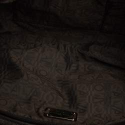 Salvatore Ferragamo Olive Green Patent Leather Shoulder Bag