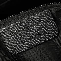 Pre Owned Salvatore Ferragamo Black Leather Large Briana Tote