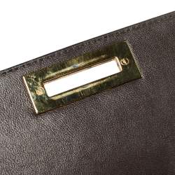 مملوكة مسبقًا حقيبة سالفاتوري فيراغامو صوفيا جلد لامع متعددة الألوان كبيرة بيد علوية