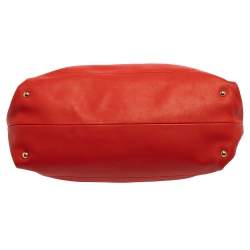 Pre Owned حقيبة يد توتس سالفاتوري فيراغامو سلسلة جلد حمراء