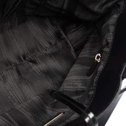 مملوكة مسبقًا Salvatore Ferragamo Black Patent Leather Bice Tote