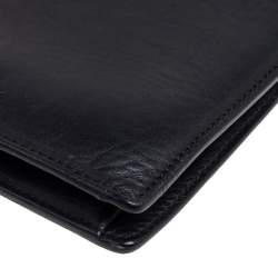 مملوكة مسبقًا حقيبة سالفاتوري فيراغامو غانسيو جلد أسود قفل يد علوية