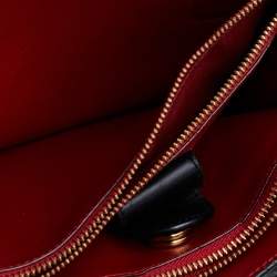 Pre Owned حقيبة يد توتس سالفاتوري فيراغامو جلد أسود