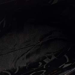 مملوكة مسبقًا حقيبة سالفاتوري فيراغامو جلد أسود بيد علوية