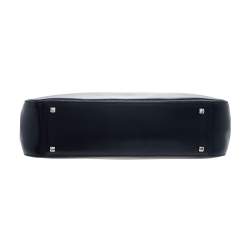 Pre Owned حقيبة ساتشل سالفاتوري فيراغامو غانسيو جلد أسود