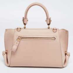 مملوكة مسبقًا حقيبة سالفاتوري فيراغامو صوفيا جلد بيج بيد علوية صغيرة