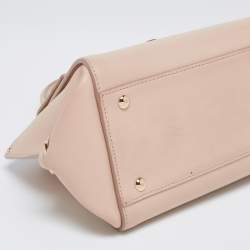 مملوكة مسبقًا حقيبة سالفاتوري فيراغامو صوفيا جلد بيج بيد علوية صغيرة