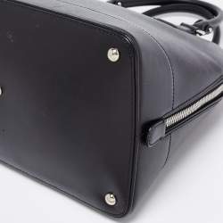 Pre Owned حقيبة سالفاتوري فيراغامو باتيك غانسينو جلد أسود