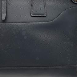 Pre Owned Salvatore Ferragamo Grey Leather Small Briana Tote