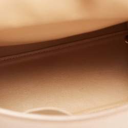 مملوكة مسبقًا Salvatore Ferragamo Beige Leather Medium Sofia Top Handle Bag