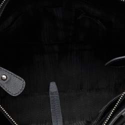 مملوكة مسبقًا Salvatore Ferragamo Black Saffiano Leather Small Briana Tote