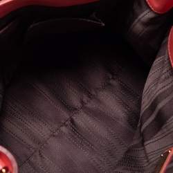 Pre Owned Salvatore Ferragamo Pink Leather Medium Batik Tote