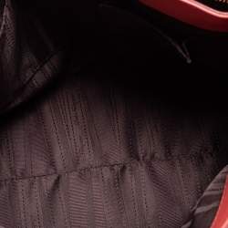 Pre Owned Salvatore Ferragamo Pink Leather Medium Batik Tote