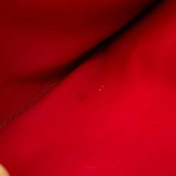 Pre Owned Salvatore Ferragamo Black Leather and Python Whitney Tote 