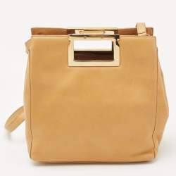 مملوكة مسبقًا Salvatore Ferragamo Tan Leather Shoulder Bag