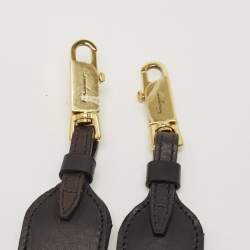 مملوكة مسبقًا Salvatore Ferragamo Olive Green Leather Medium Boxyz Top Handle Bag