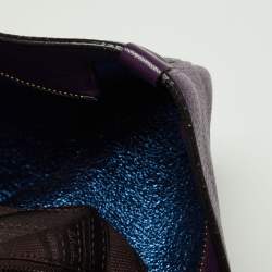 Pre Owned حقيبة يد توتس سالفاتوري فيراغامو جلد بنفسجي