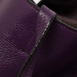 Pre Owned حقيبة يد توتس سالفاتوري فيراغامو جلد بنفسجي