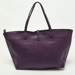 Pre Owned حقيبة يد توتس سالفاتوري فيراغامو جلد بنفسجي