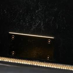 Pre Owned Salvatore Ferragamo Black Leather Aileen Shoulder Bag