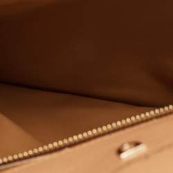 Pre Owned Salvatore Ferragamo Brown Leather Medium Studio Tote