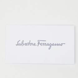 Pre Owned Salvatore Ferragamo Gold Acrylic and Leather Musa Gancini Clutch