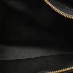 Pre Owned Salvatore Ferragamo Black Leather Today Tote