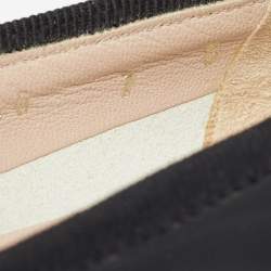 Pre Owned Salvatore Ferragamo Black Patent Leather Pumps Size 37.5