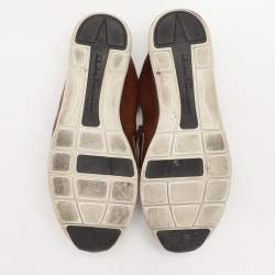 Salvatore Ferragamo Brown Leather Loafers Size 35.5