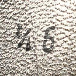 Pre Owned Salvatore Ferragamo Black Satin and Sequins Embellished Peep Toe Pumps Size 40