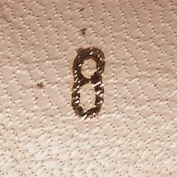 Pre Owned Salvatore Ferragamo Blue Patent Leather Vara Bow Pumps Size 38.5