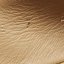 Pre Owned Salvatore Ferragamo Black Suede Audrey Ballet Flats Size 37.5