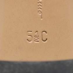 Pre Owned Salvatore Ferragamo Black Leather Lilla Mid Calf Boots Size 36