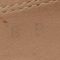 Pre Owned Salvatore Ferragamo Black Patent Leather Gancio Ballet Flats Size 38.5