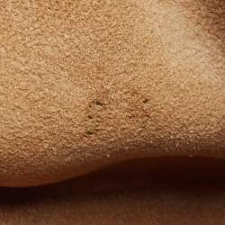 Pre Owned Salvatore Ferragamo Black Patent and Snake Embossed My Joy Scrunch Ballet Flats Size 40